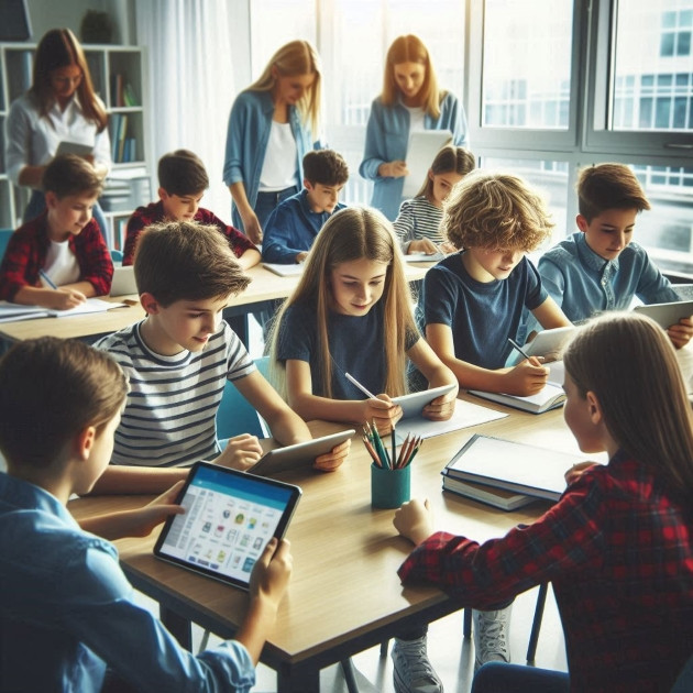 Digitalisierung im Unterricht –  Das digitale Klassenzimmer